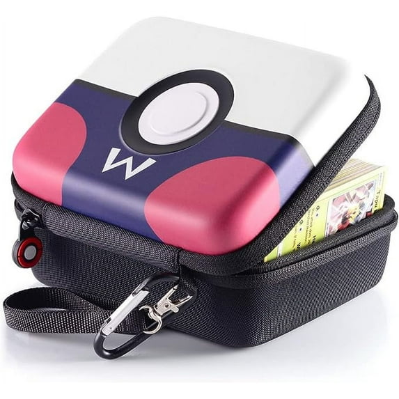 Carrying Case for PTCG Trading Cards, Gifts for Boys Children, Hard-Shell Storage Box fits Magic MTG Cards and PTCG, Holds 400+ Cards