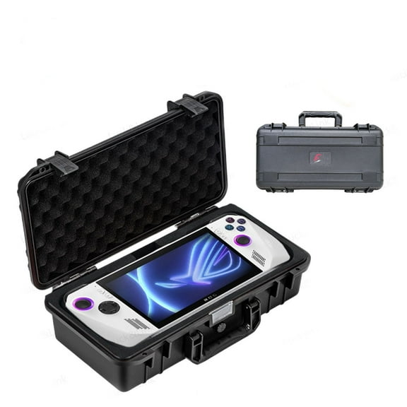 Carrying Case for ROG Ally,Hard Shell Protective Cover Travel Storage Bag for Game Console & Accessories,Waterproof Dustproof Shatter Resistant