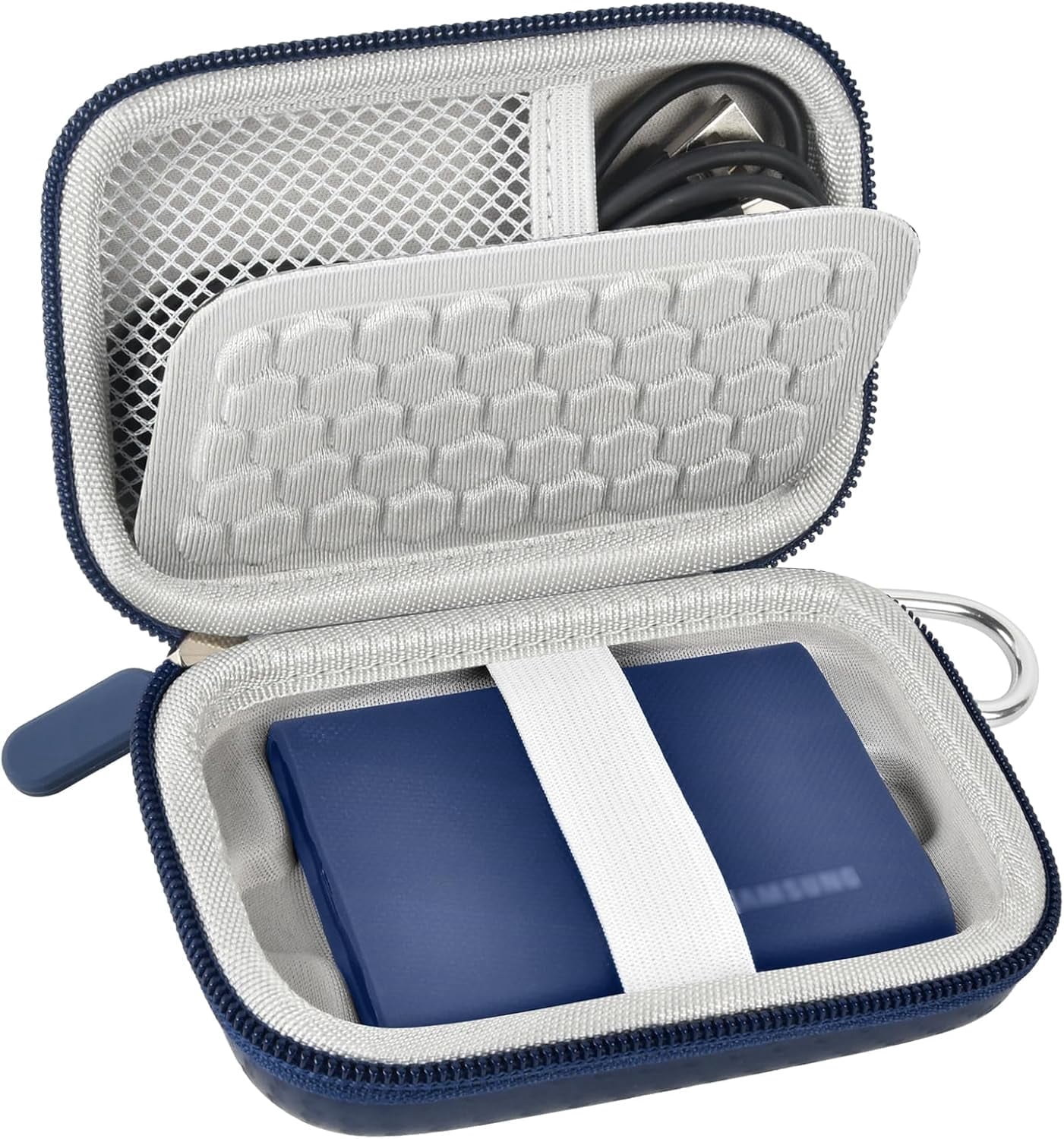 Carrying Case for Samsung T9/ T7 Shield Portable SSD 4TB 2TB 