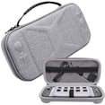 thumbnail image 1 of Carrying Case for Switch 2，Portable Travel Bag, EVA Hard Shell Large Capacity Storage Box Dustproof Anti-Spatter Shockproof Pressure Resistant (Gray), 1 of 9