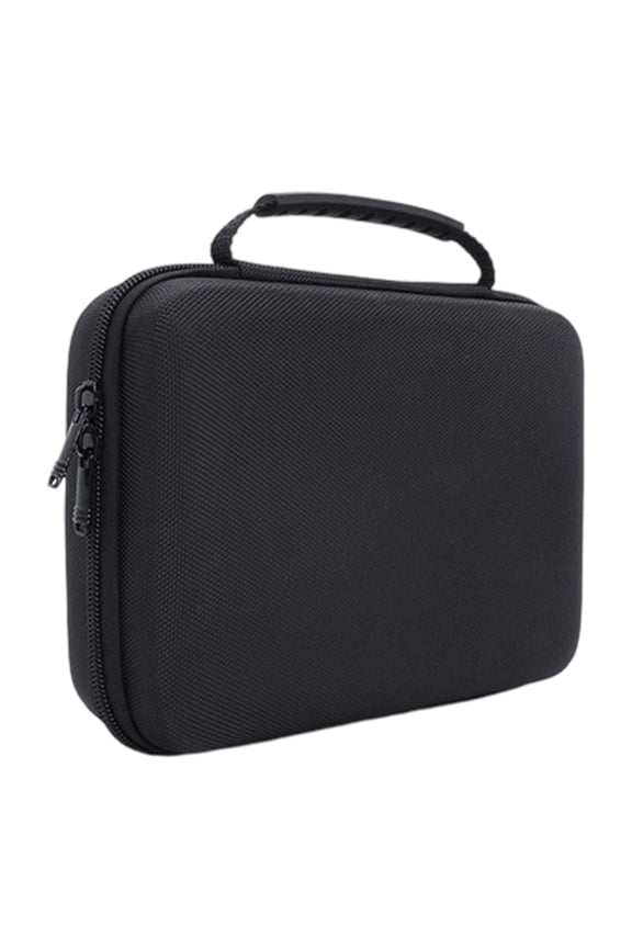 Carrying Case with Ergonomic Handle Electronics Accessories Storage Bag Texture for Accessories