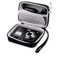 thumbnail image 1 of Carrying & Protective Case for Digital Camera, Camera Storage Holder, Compatible with Pixpro ELPH 180/190 / DSCW800 / DSCW830, for SD Card and Accessories (Black), 1 of 5