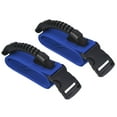 thumbnail image 1 of Carrying Strap with Handle, 2 Pack Adjustable Nylon Belt for Moving Boxes Grocery Luggage, Blue, 1 of 5