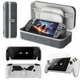 thumbnail image 1 of Carrying case 3 Set for ROG Xbox Ally X/ROG Xbox Ally, Carrying bag*1+Transparent Silicone Protective*1+Protective Film*2 (Black), 1 of 9