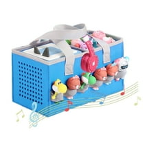 Piaclen Carrying Case for Toniebox Starter Set and Tonies Figurines, Travel portableFelt Cloth Folding Bag for Toniebox Accessories