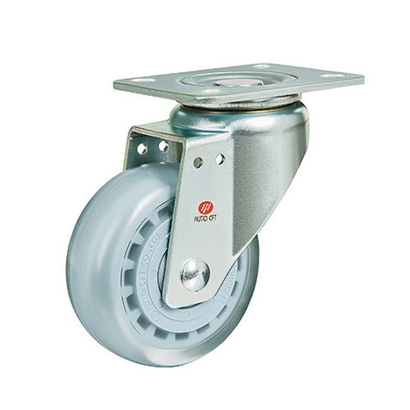 Carrymaster ACLMU-100SF Medium-Duty Swivel Flange Non-Leveling Caster