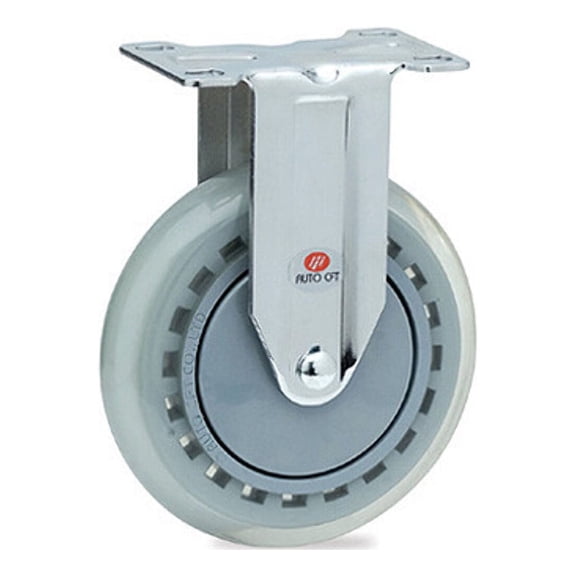 Carrymaster ACLU-100RF Light-Duty Rigid Flange Non-Leveling Caster