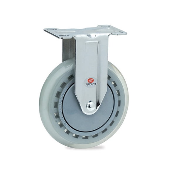 Carrymaster ACLU-150RF Light-Duty Rigid Flange Non-Leveling Caster