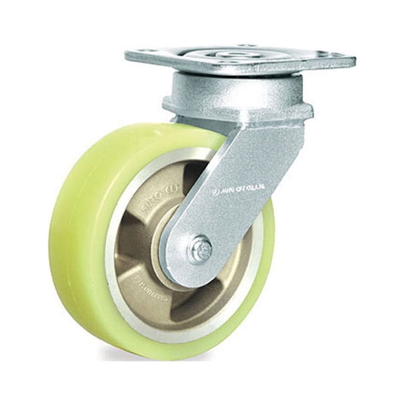 Carrymaster ACMU-100SF Medium-Duty Swivel Flange Non-Leveling Caster