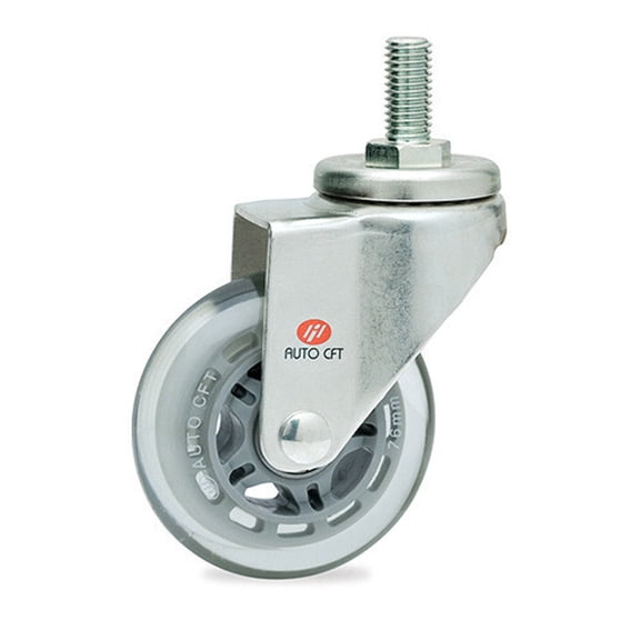 Carrymaster ACSU-102SS Light-Duty Swivel Stem Non-Leveling Caster