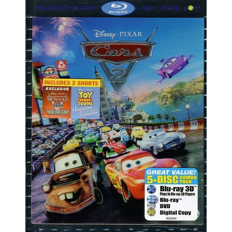Cars 2 (3D, Blu-ray, DVD, Digital Copy) (Special Edition Cars 2 (3D, Blu-ray, DVD, Digital Copy) (Special Edition