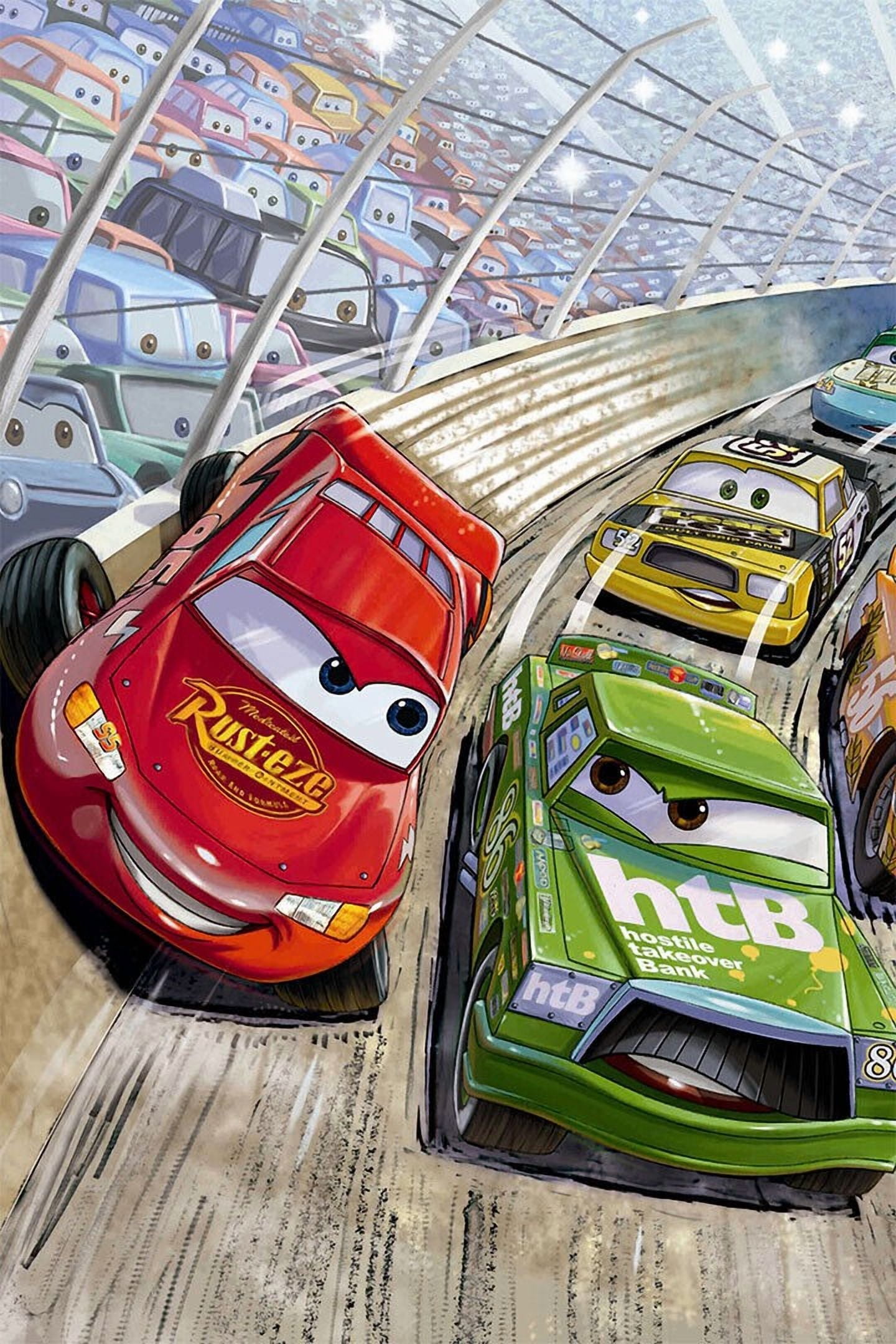 Cars 2 Fantasy Animation Movie Wall Poster - 20x30 Inch Laminated ...