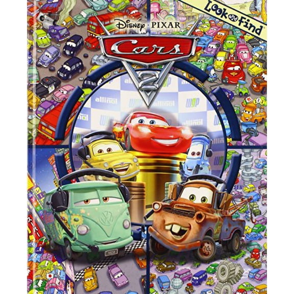 Pre-Owned Cars 2 Look and Find by Disney Storybook Artists (Hardcover), Children's Books, English