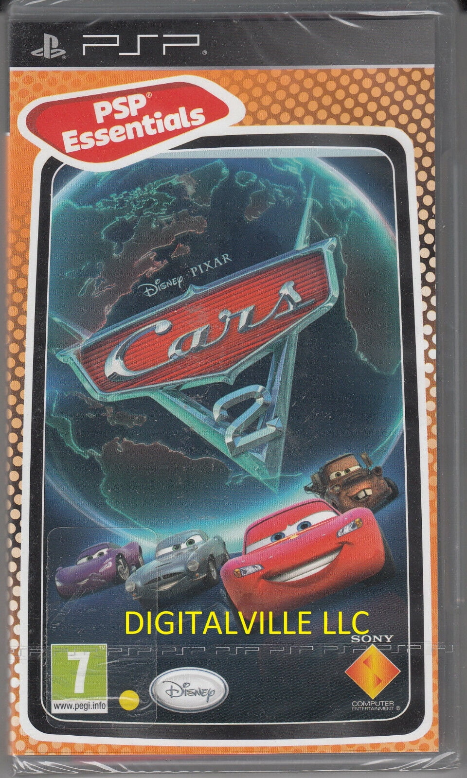 Cars 2 Sony PSP Brand New Factory Sealed