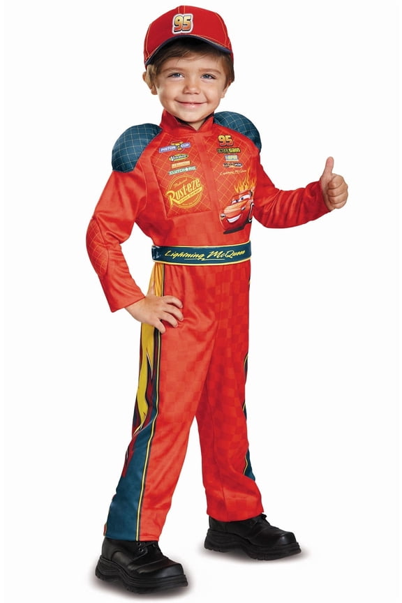 Cars 3 - Lightning Mcqueen Classic Toddler Costume