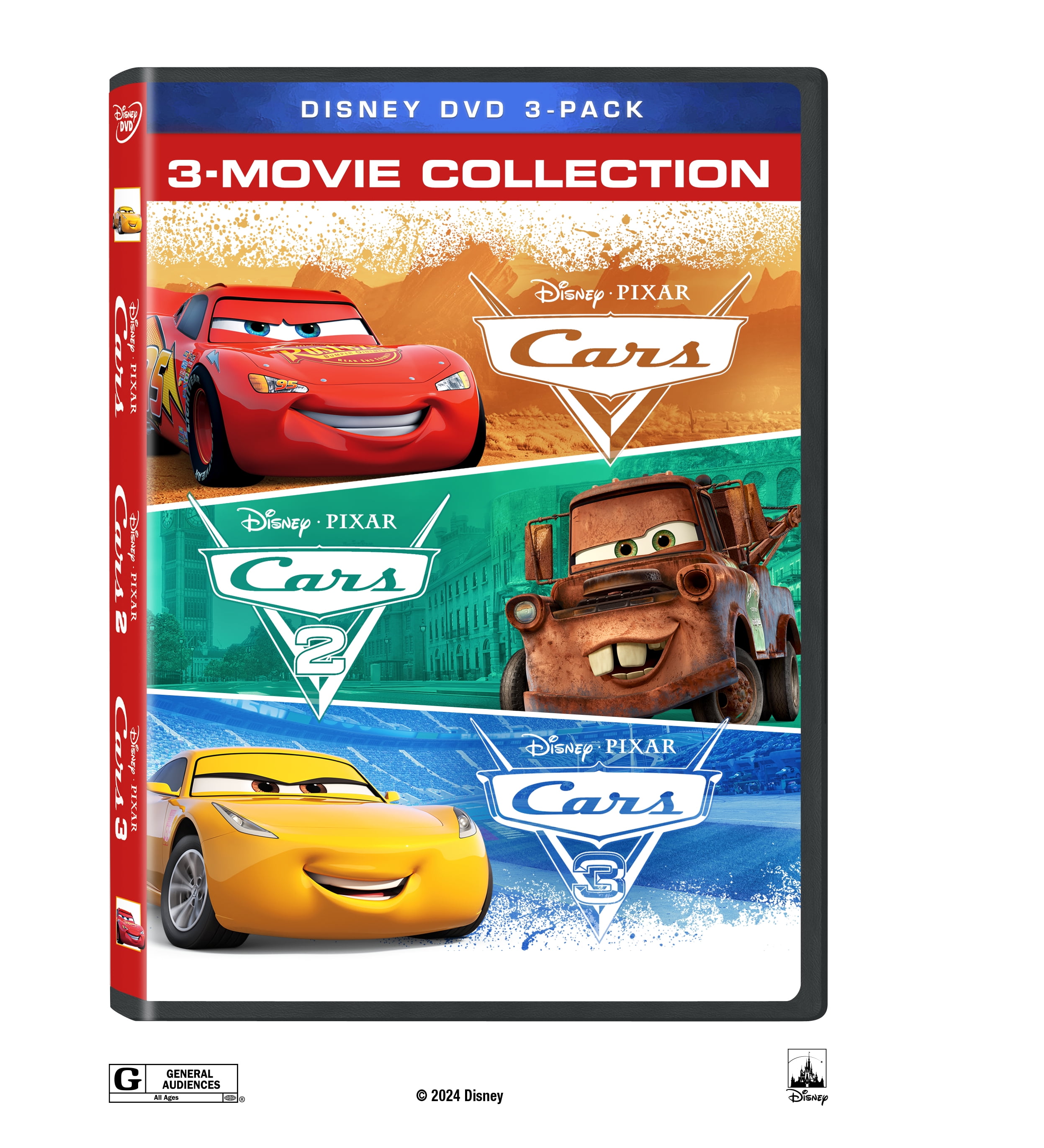 Walmart savings: Walt Disney Video: Pixar's Cars: 3-Movie Collection (DVD) for Kids & Family