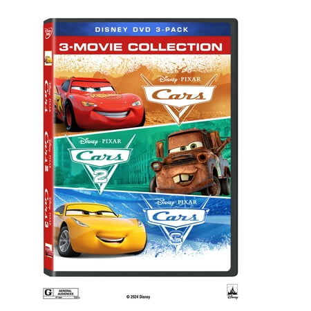 Cars: 3-Movie Collection (DVD), Walt Disney Video, Kids & Family
