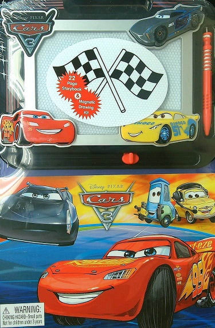 Cars 3 Storybook and Magnetic Drawing Kit (Disney/Pixar) - Walmart.com