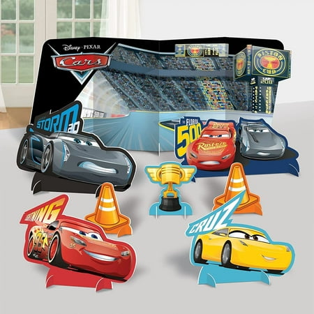 Cars 3 Table Decorating Kit (8pcs)