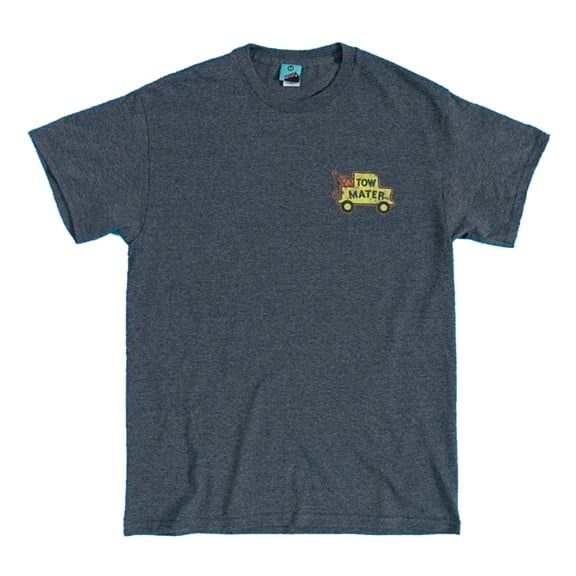 Cars Adult Towing And Salvage Tow Mater Back Print T-Shirt