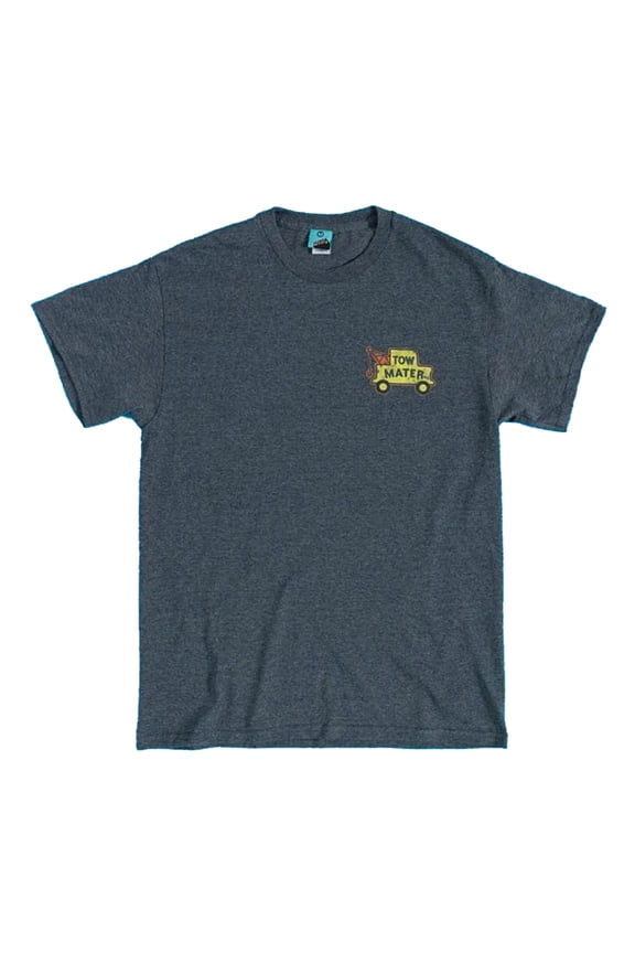 Cars Adult Towing And Salvage Tow Mater Back Print T-Shirt