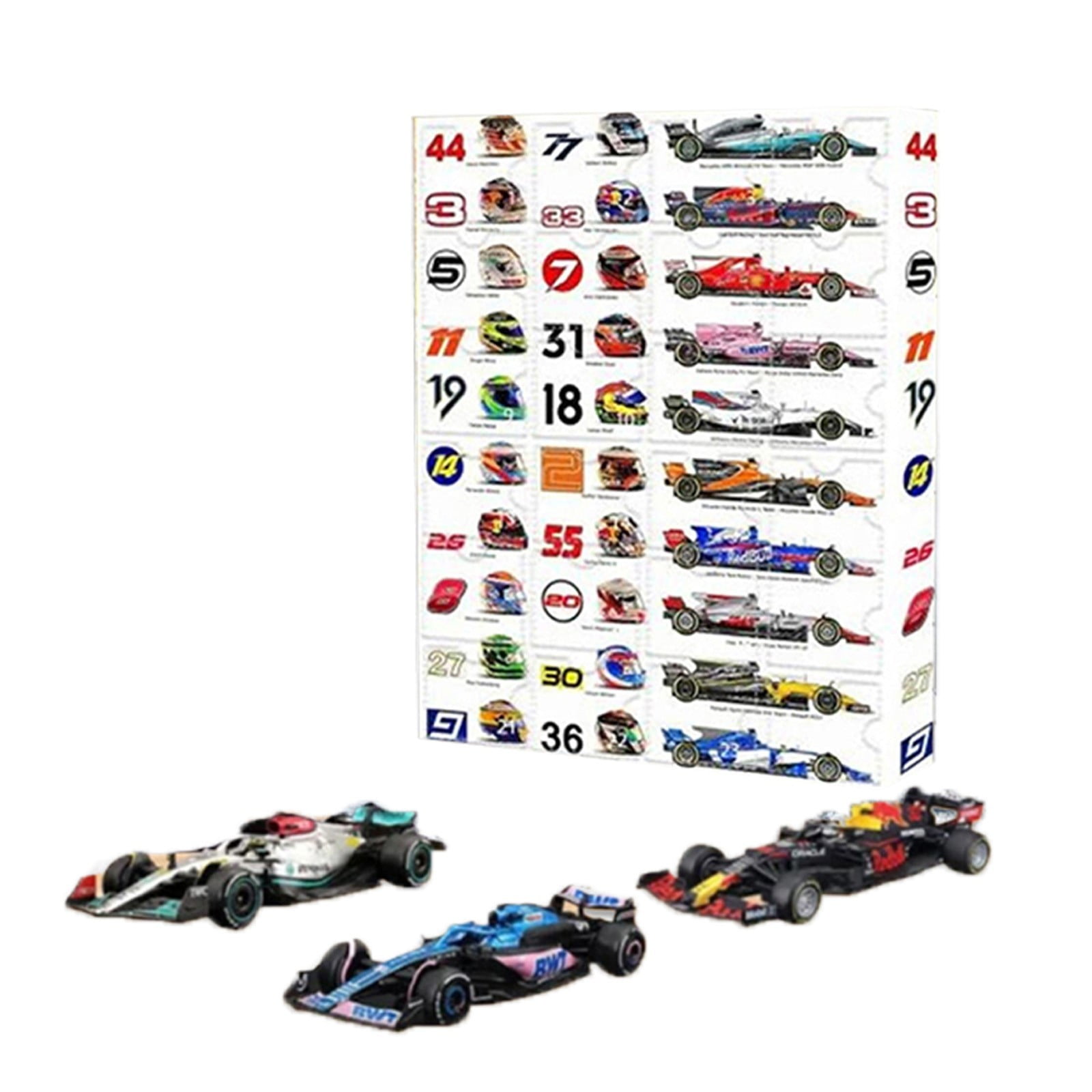 Cars Advent Calendar 2024,Advent Calendar 2024,F1 Advent Calendar 2024