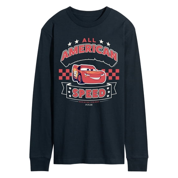 Cars - American Speed Long Sleeve Graphic T-Shirt
