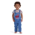 thumbnail image 1 of Cars Baby Boy 2 Piece Denim Overall Set, Sizes 0-24 Months, 1 of 5