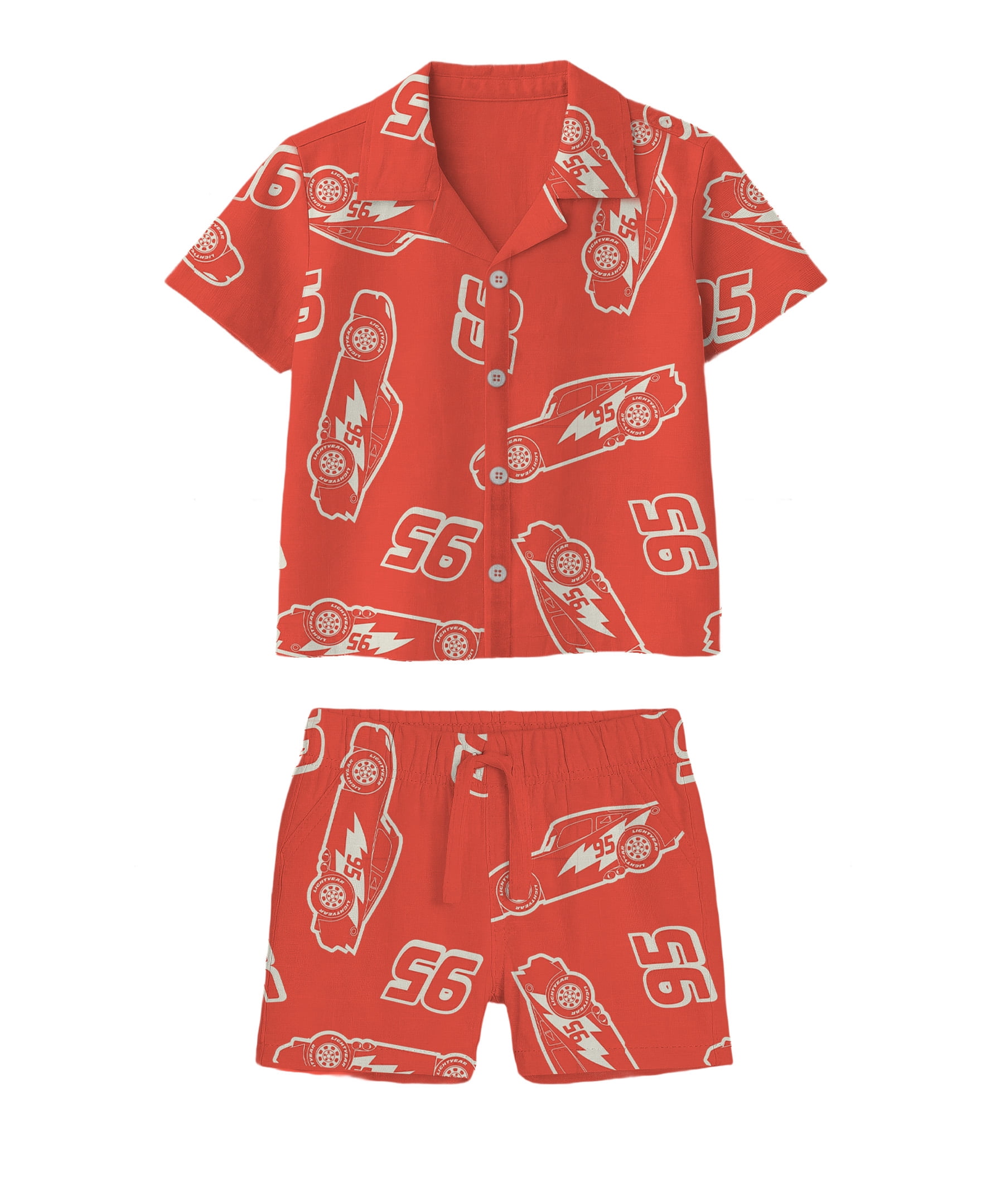 Cars Baby Boy Resort Short Set, Sizes 0-9 Months