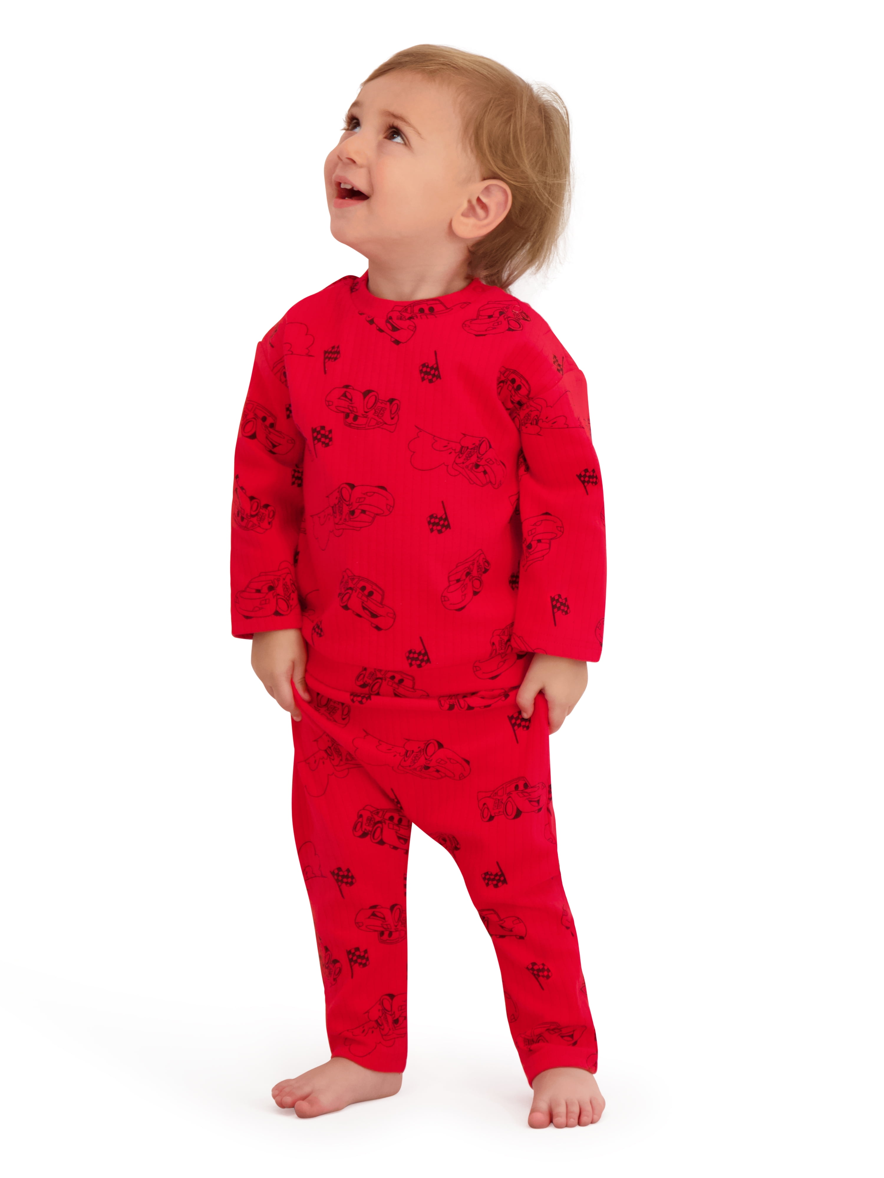 Walmart promo code:  Cars Baby Boys 2 Piece Rib Pant Set, Sizes 0-24M