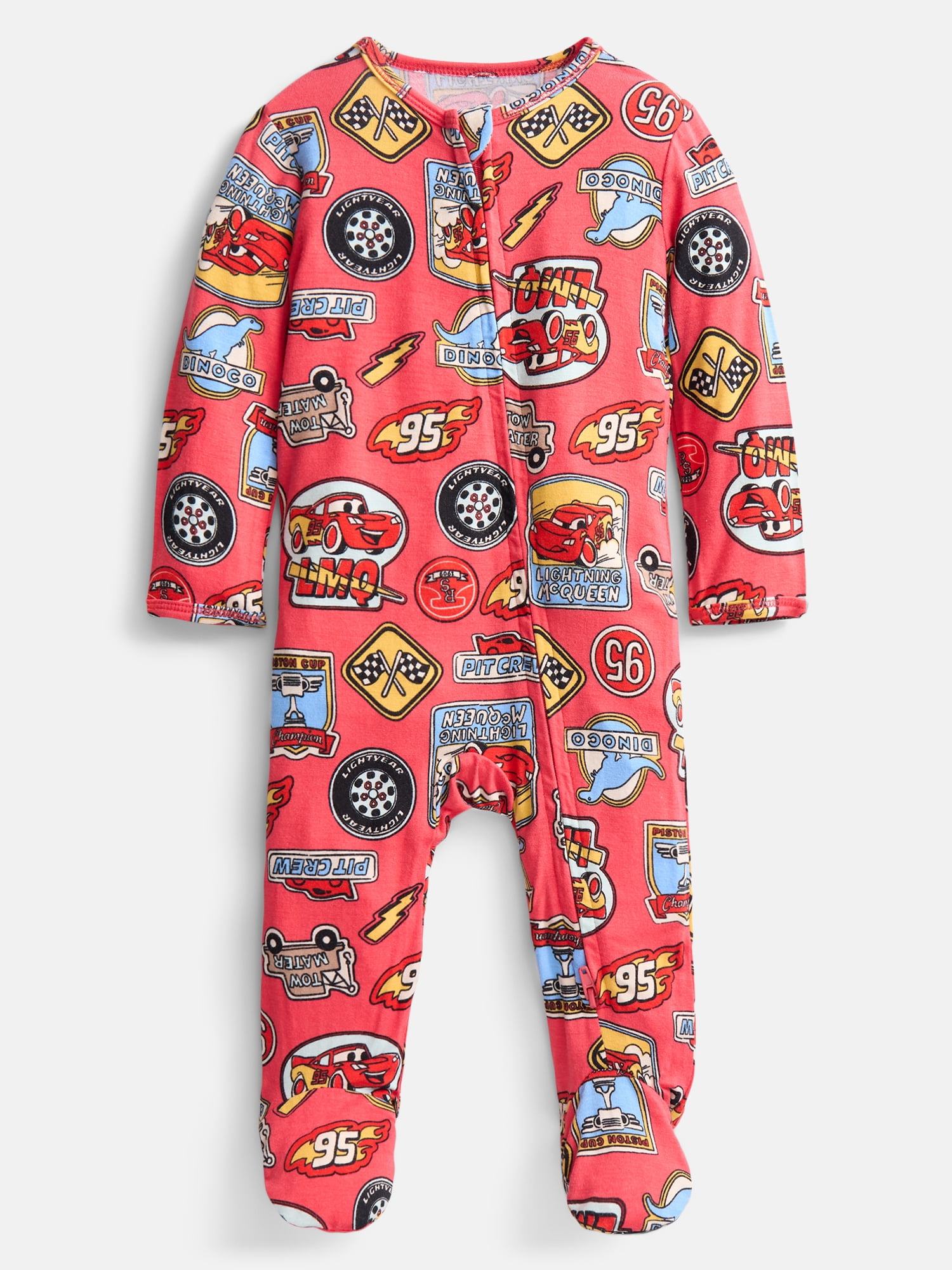 Disney Pixar Cars Baby Boys Sleep & Play Footed Pajamas, One Piece, Sizes NB-6/9M