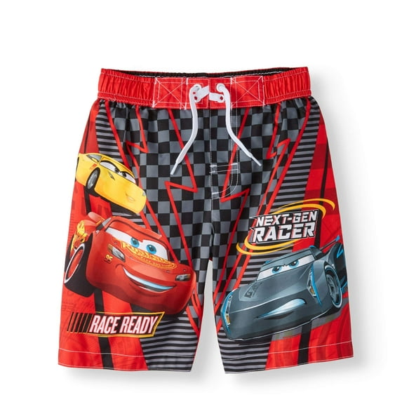 Cars Boys' Graphic Swim Trunks
