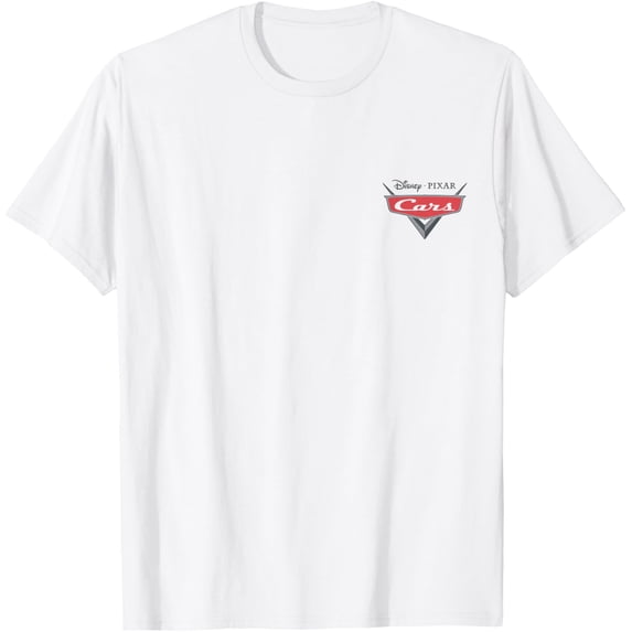 Cars Cars Stickers Lightning McQueen Piston Cup T-Shirt