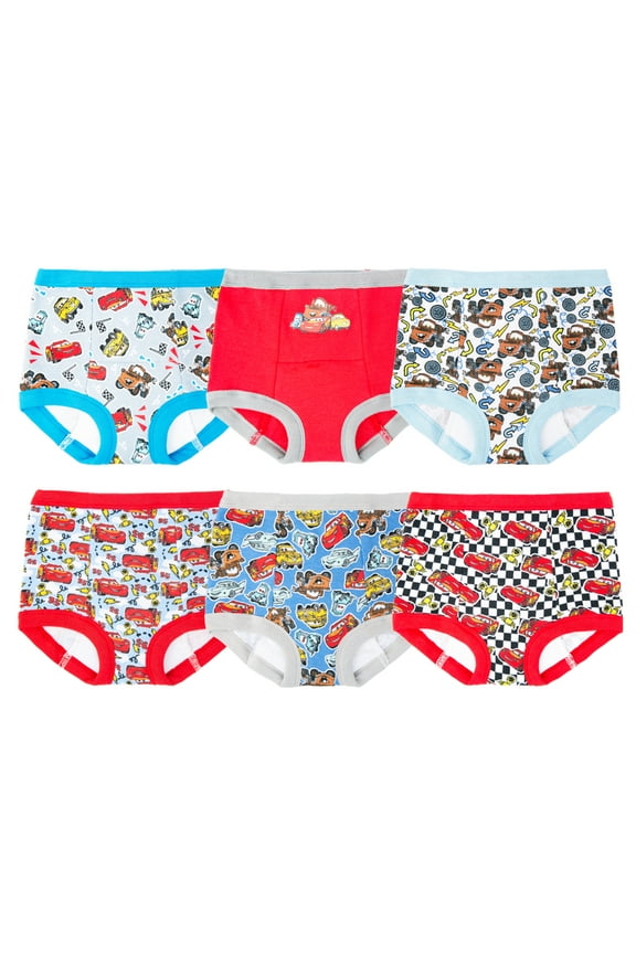 Character Toddler Boy Training Pants, 6 - Pack, Sizes 2T-3T