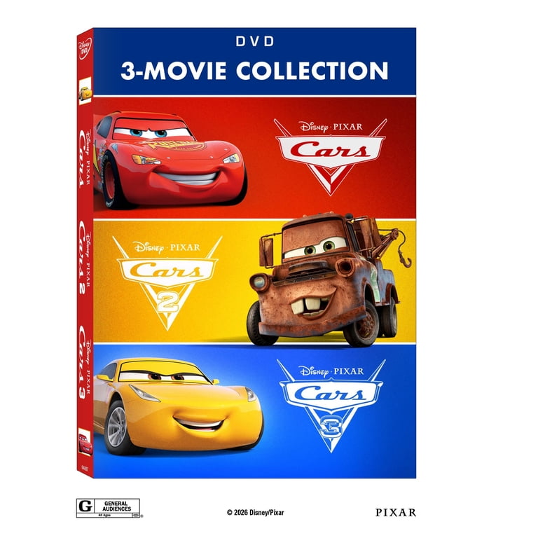 Cars 3-Film Collection (Walmart Exclusive) (DVD) Walt Disney