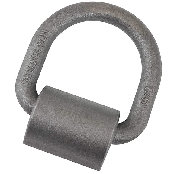 NIAIZEK Steel D Ring Tie Down Anchors Heavy Duty Trailer Cargo Securing 1Set 3.520.5in