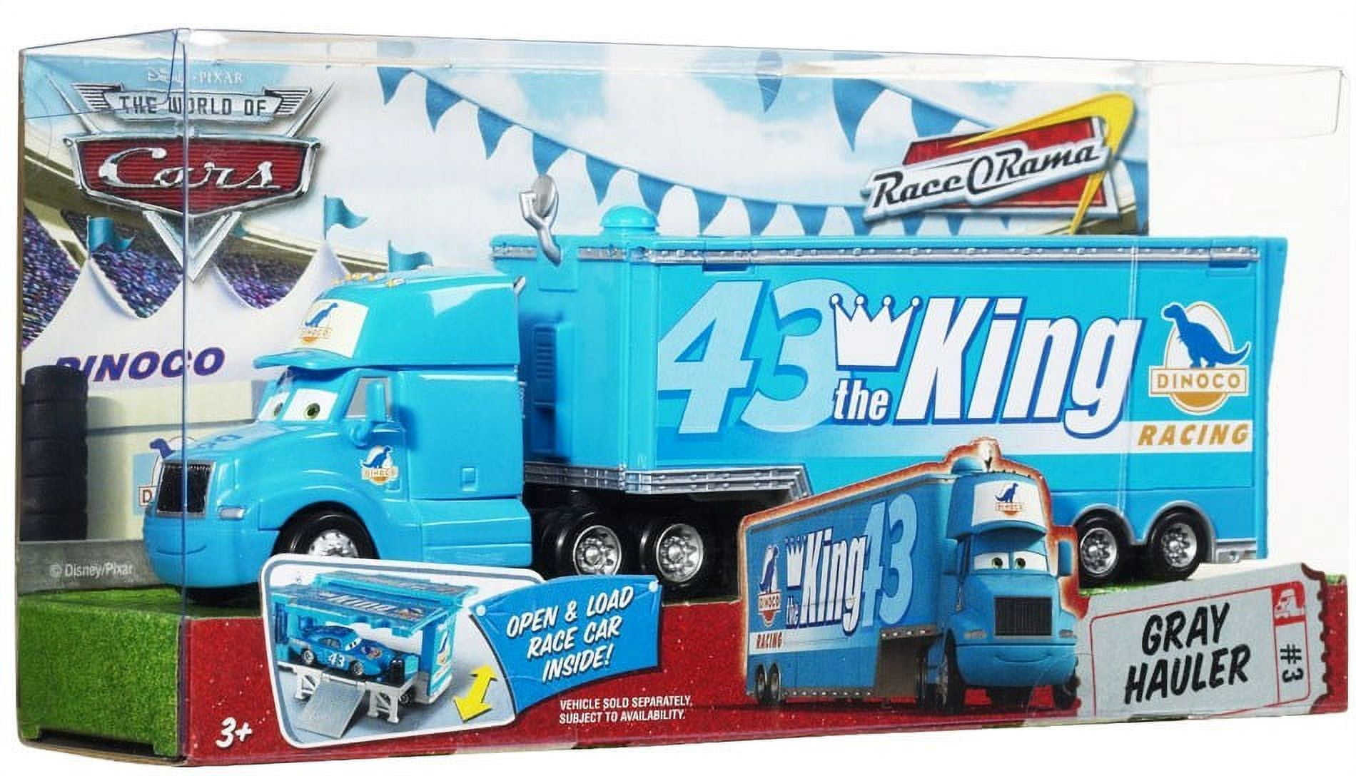 Disney Pixar Cars - Gray, The King Strip Weathers Hauler - Walmart.com