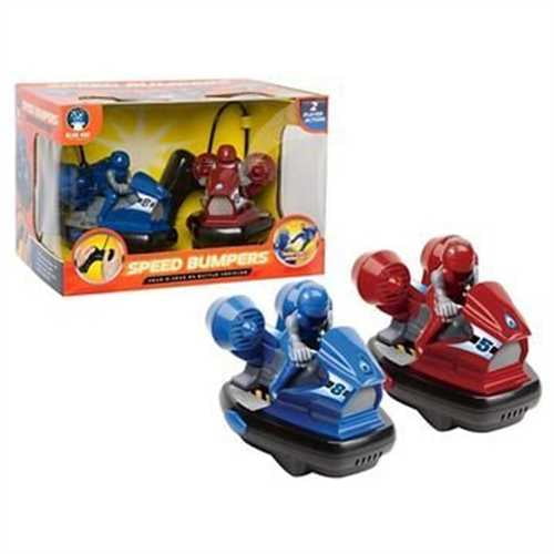 Cars Disney Rc Bumper Car Set Orange Blue Red Pkg