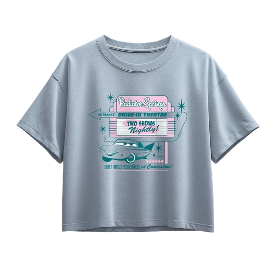 Cars - Drive In Theater - Youth Girls Boxy T-Shirt