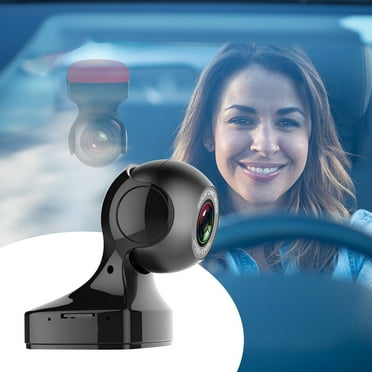 Cars Driving Recorder, Hidden WIFI Dash Cam, 140° Wide Angle, 1080P Full HD, Parking Monitoring, Motion Detection, Cycle Recording, Car Surveillance, Vehicle Security, Night Vision | Plastic, Black