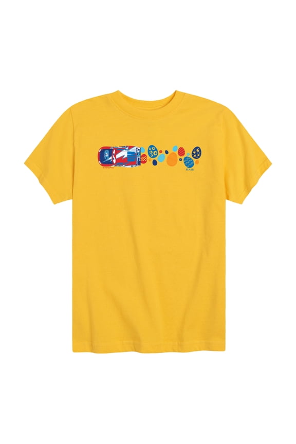 Cars - Easter Egg - Youth Boys Short Sleeve Graphic T-Shirt