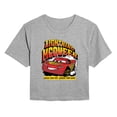 thumbnail image 1 of Cars - Faster Than Fast - Juniors Cropped Graphic T-Shirt, 1 of 4