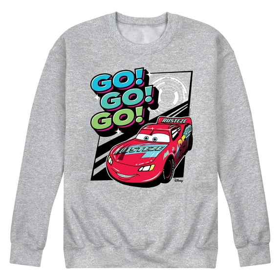 Cars - Go Go Go - Men's Crew Neck Fleece Pullover