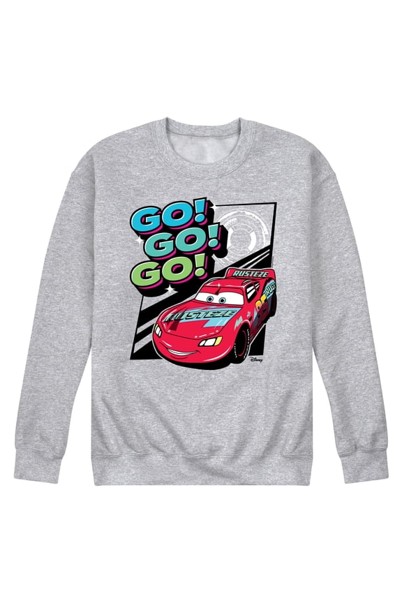 Cars - Go Go Go - Men's Crew Neck Fleece Pullover