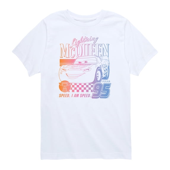 Cars - Gradient - Toddler Boys Short Sleeve Graphic T-Shirt