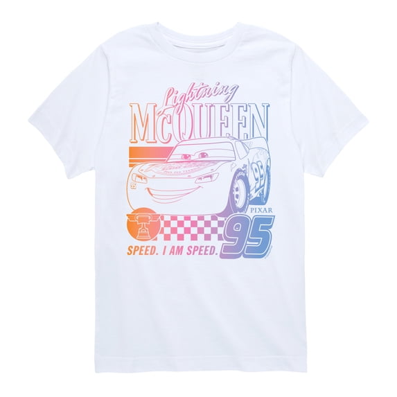 Cars - Gradient - Youth Boys Short Sleeve Graphic T-Shirt