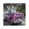 thumbnail image 1 of Cars Head Scarf, Cabriolet Parked on Beach, Head Wrap, 3 Sizes, by Ambesonne, 1 of 2