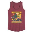 thumbnail image 1 of Cars - I'd Rather Be In Radiator Springs - Women's Racerback Graphic Tank, 1 of 4