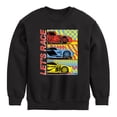 thumbnail image 1 of Cars - Lets Race - Toddler & Youth Crewneck Fleece Sweatshirt, 1 of 5