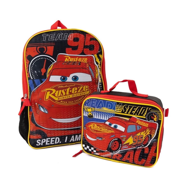 19 20 3d cars school bag mcqueen printing backpack kid Bioworld Disney Lightning #95 2-Piece & Lunchbox Set This thrilling set is great for young speedsters who cant get enough of Disney Cars Buy Disney Pixar Cars School